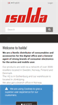 Mobile Screenshot of isolda.se